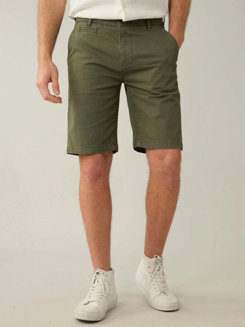 Bermuda pour homme avec poche à l'italienne 'Deeluxe' Vert foncé