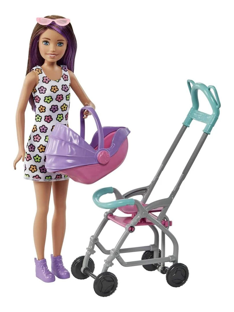 Coffret Barbie Skipper Balade en poussette   N/A