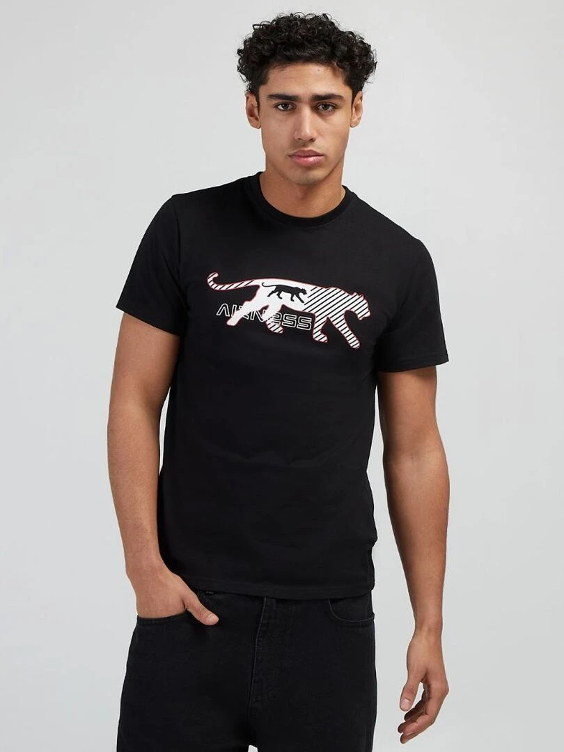 TEE SHIRT DARIO Airness Noir