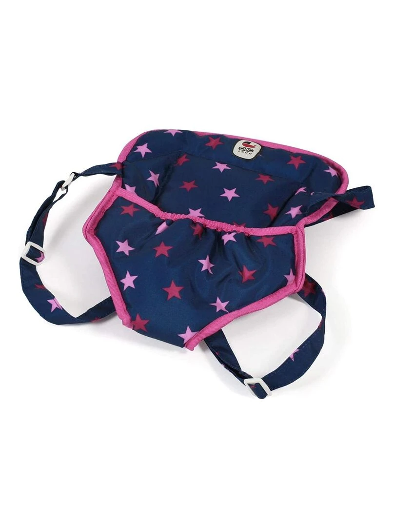 Sangle De Portage Pour Poupée Motif Étoiles Bleu N/A