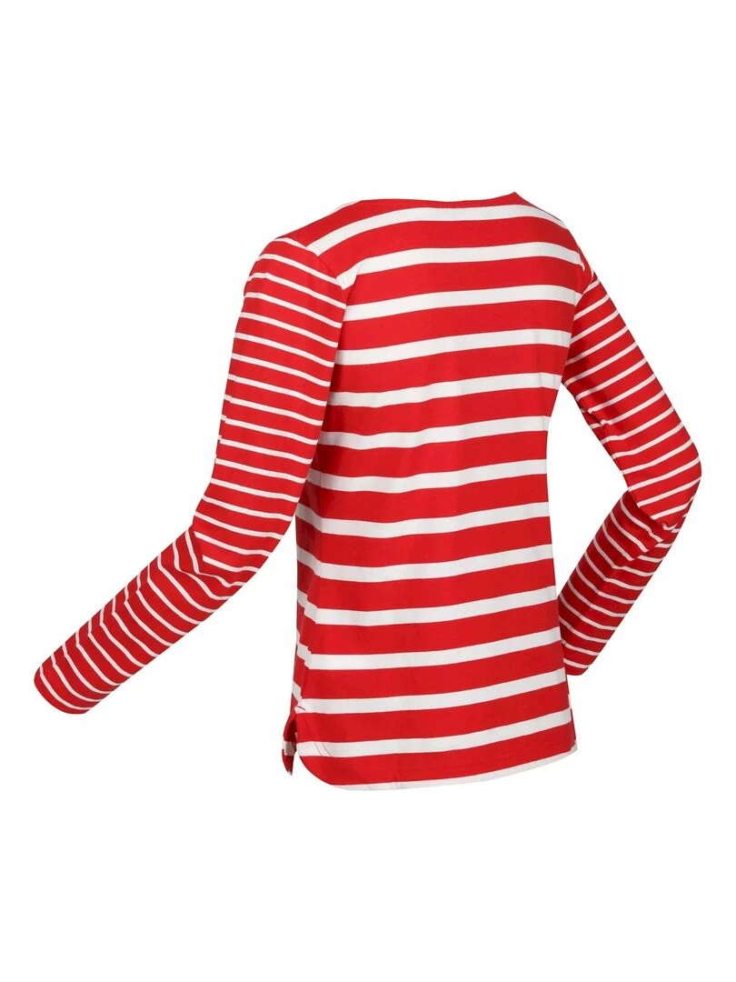 Regatta   T shirt FARIDA   Blanc Rouge