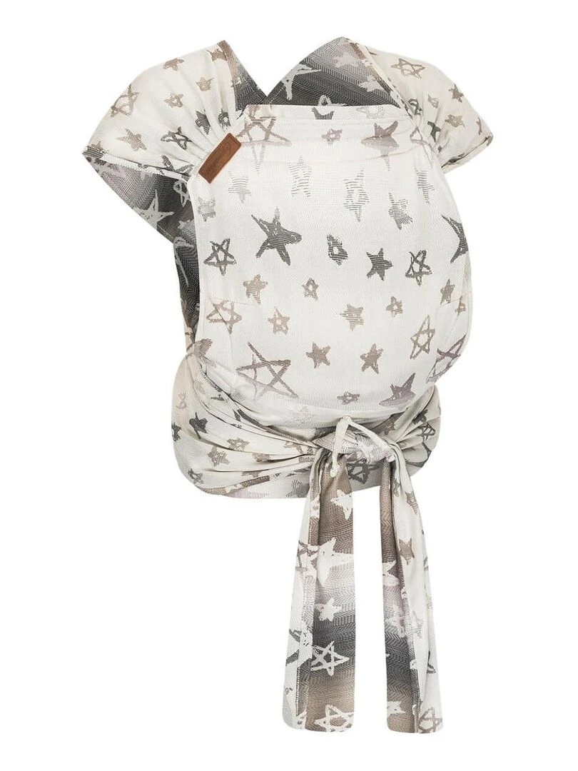 Hoppediz Porte bébé Hop Tye Advanced Gris Beige Gris