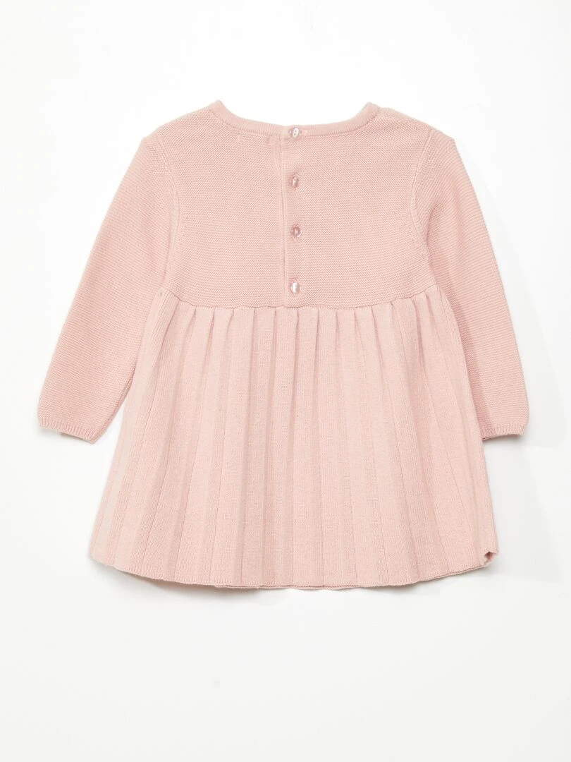 Robe en maille tricot Violet