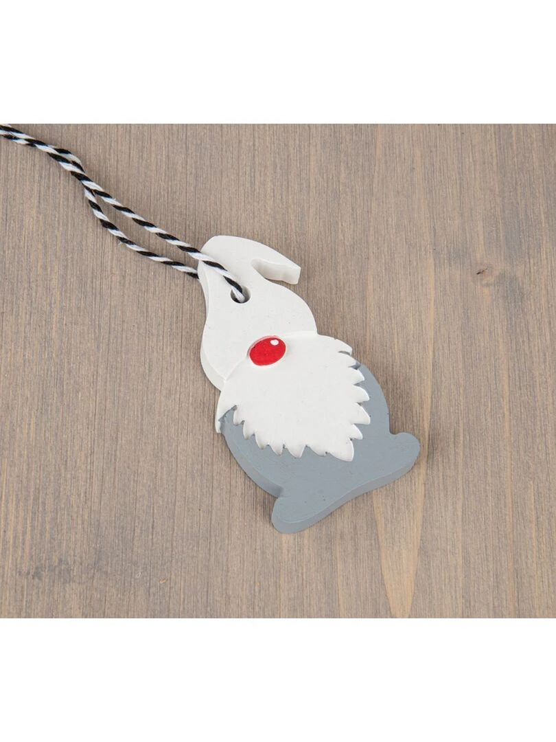 Moule en silicone   Lutins de Noël   6 formes   Gris