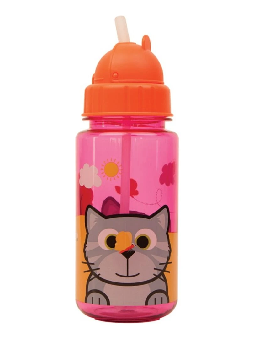Gourde avec paille Bluebell Multicolore