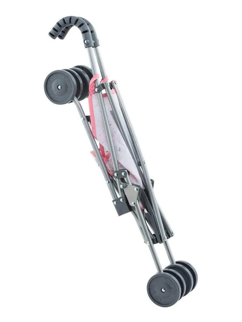 Poussette Canne Rose pour poupon 36/42/52 cm   N/A