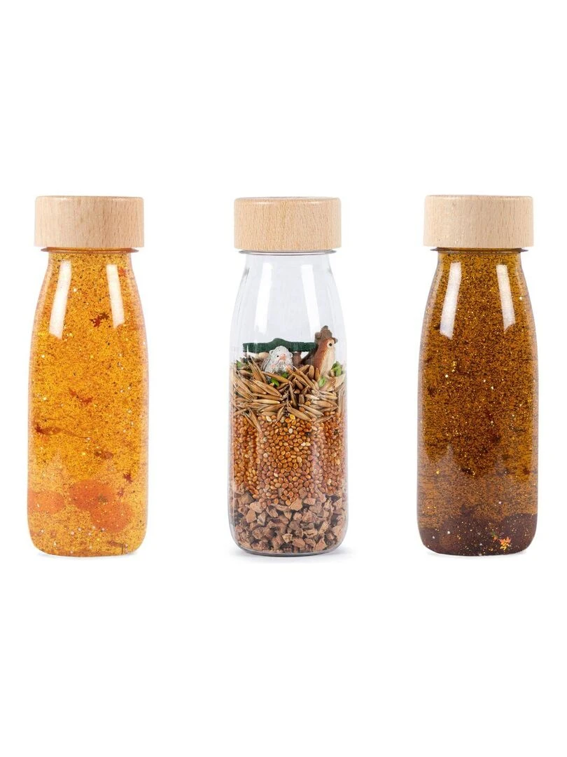 Lot de 3 bouteilles sensorielles Woodland N/A