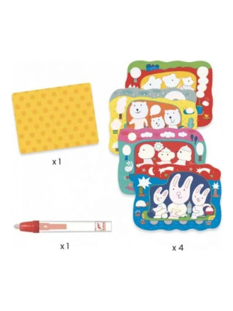 Coloriage Magique Cache En Route   N/A