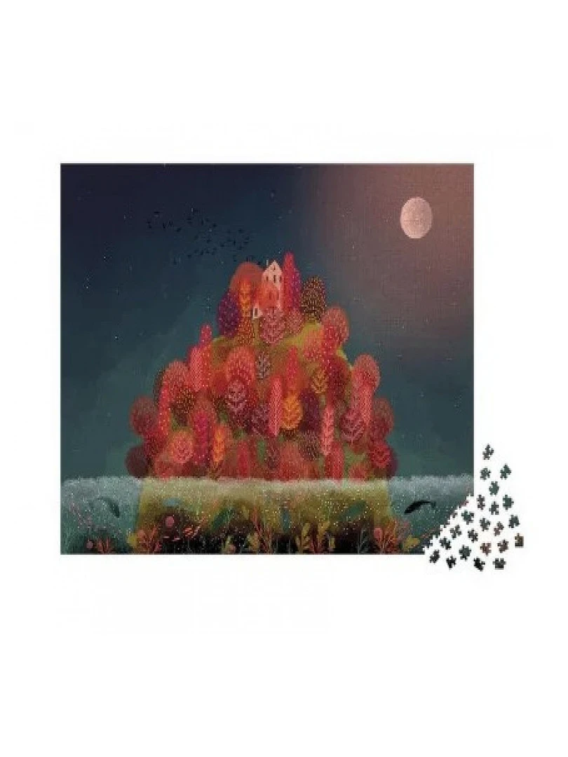 Puzzle Automne Rouge 2000 Pieces N/A
