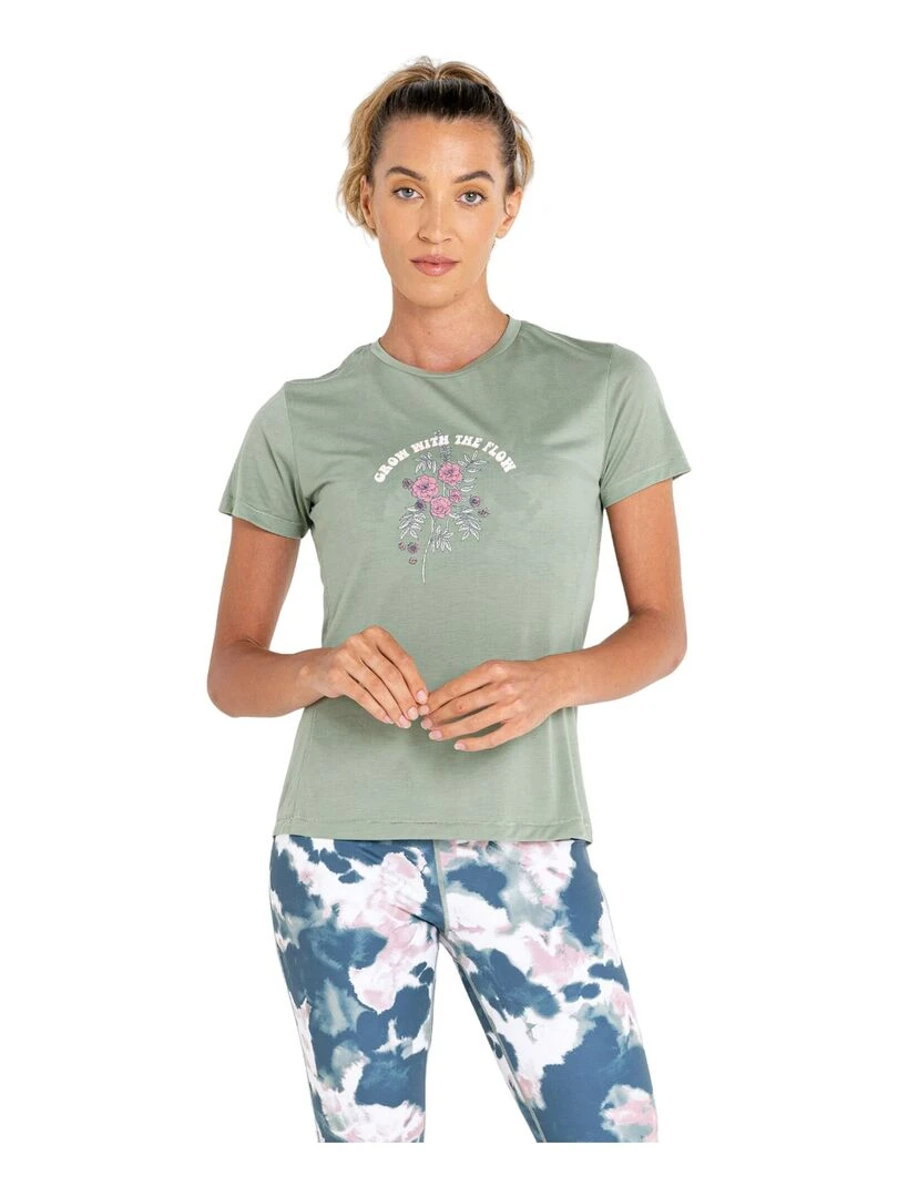 Dare 2B   T shirt GROW WITH THE FLOW   Vert