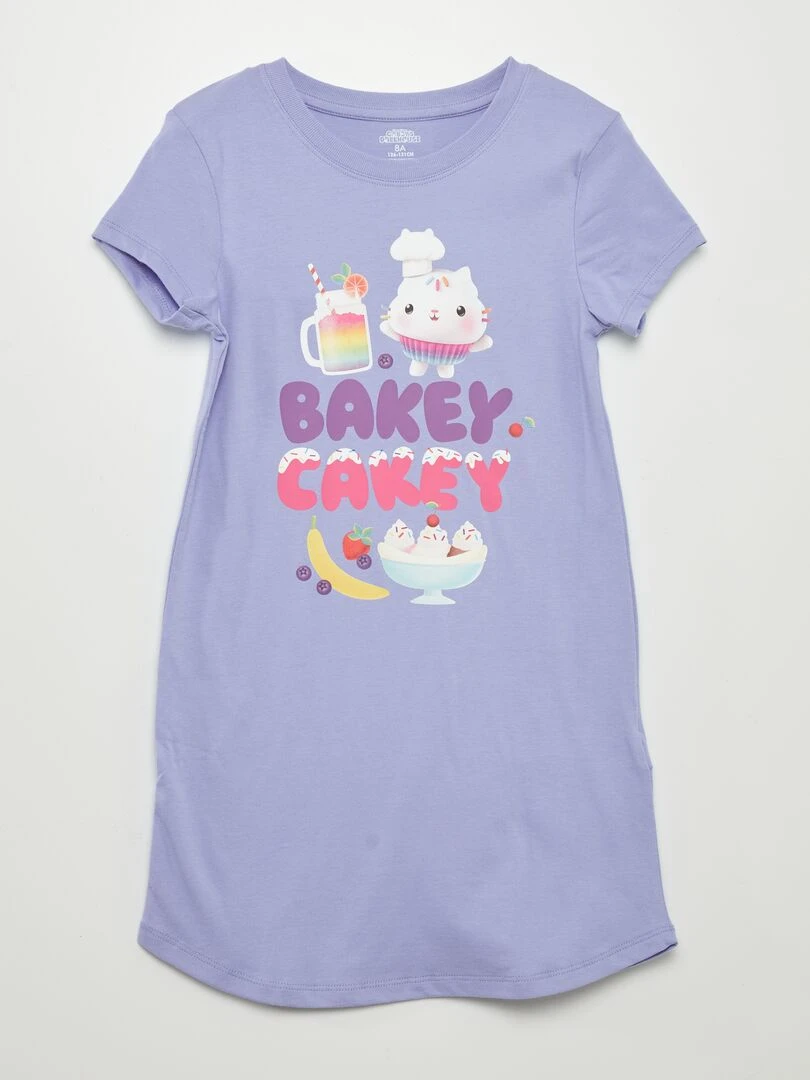 Chemise de nuit 'Gabby et la maison magique' Bleu