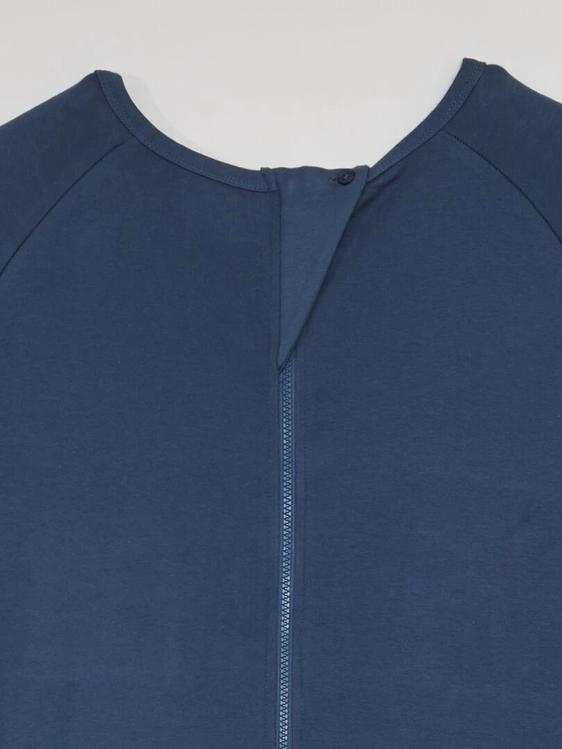 Combinaison avec ouverture zippée   So Easy   Bleu