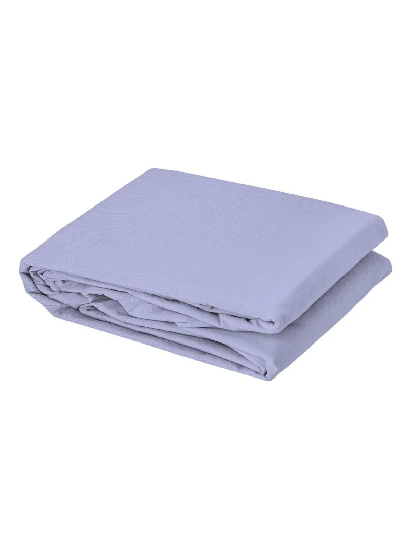 Housse de couette en coton lavé Cap Ferret Violet prune