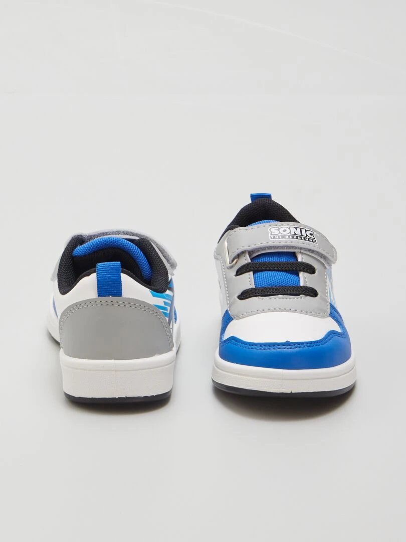 Basket à scratchs 'Sonic' 'SEGA'   Bleu/Blanc