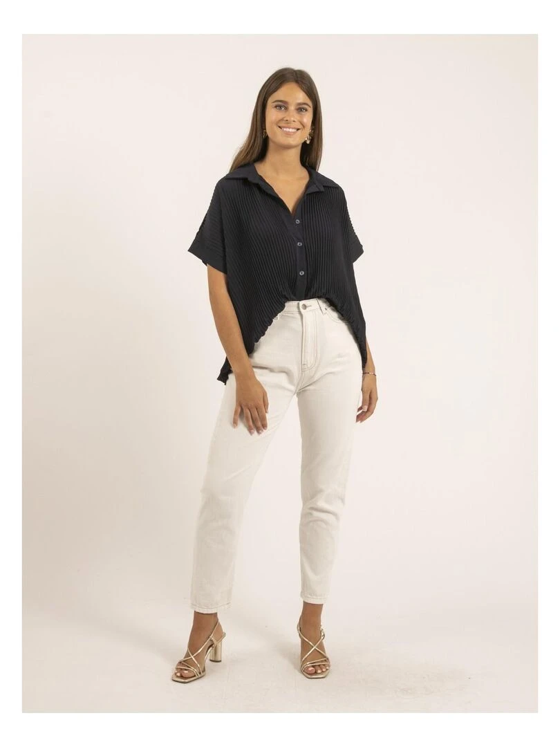 Chemise manches courtes OKAPI   Blanc