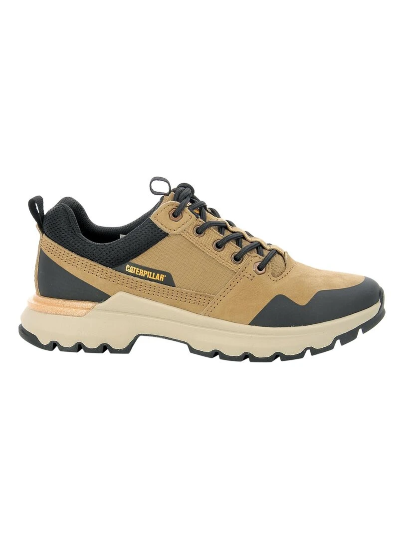 Basket Basse Cuir Caterpillar Colorado Sneaker Beige