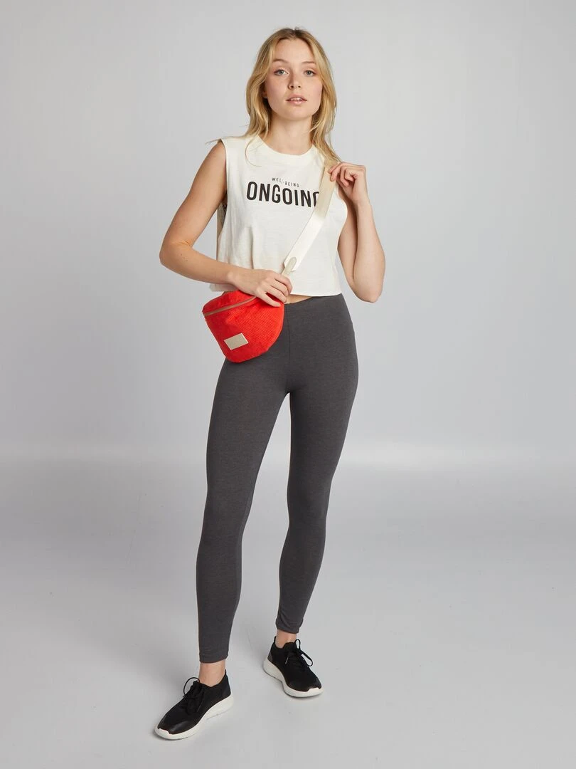 Legging de sport Gris foncé