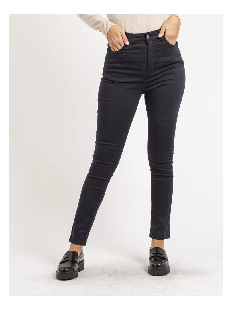Pantalon slim EDITH Bleu marine