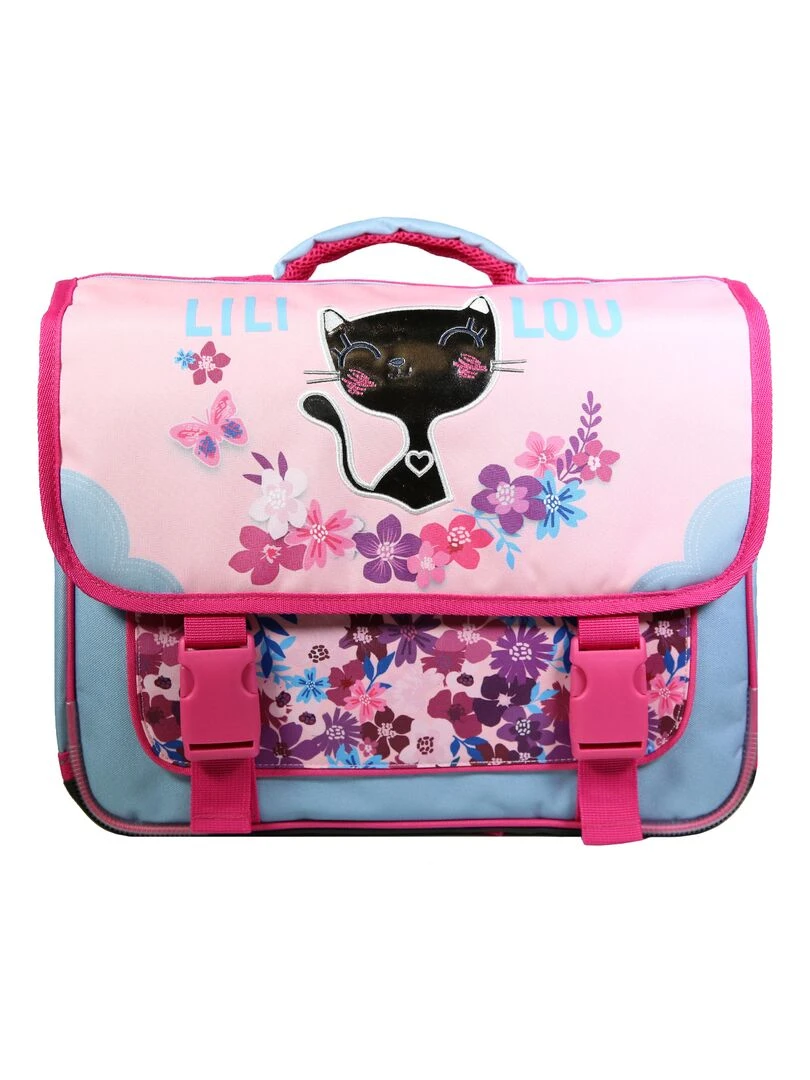 BAGTROTTER Cartable 38 cm Lili Lou Rose Rose
