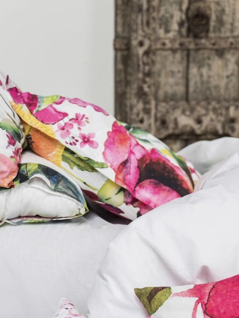 Coussin Clouds "Happyfriday"   Rose