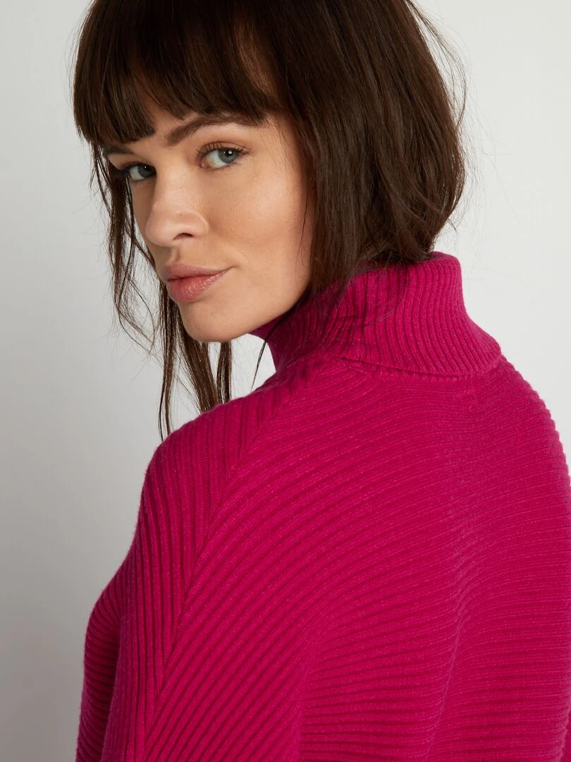 Robe pull longue   Rouge