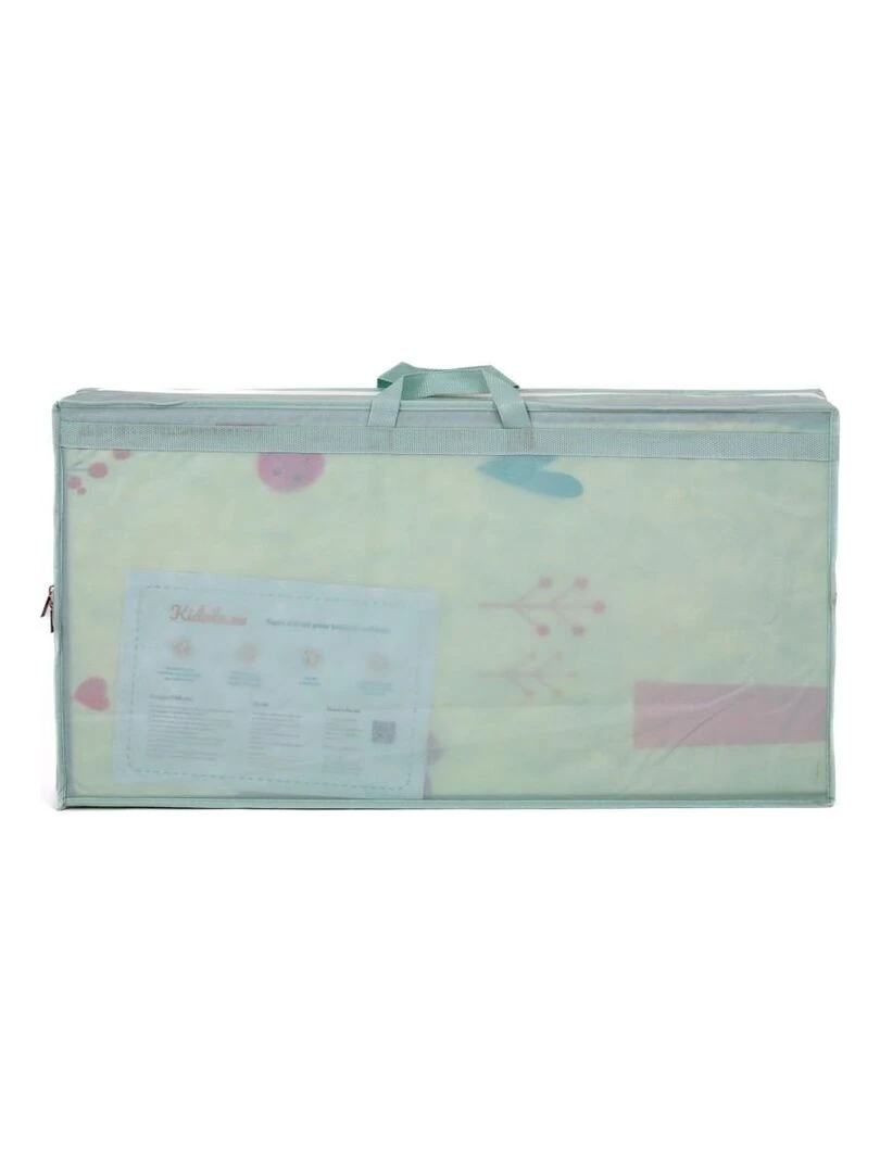 Tapis d'Eveil Pliable Réversible Bébé Licorne & Route par Kidolo   Beige