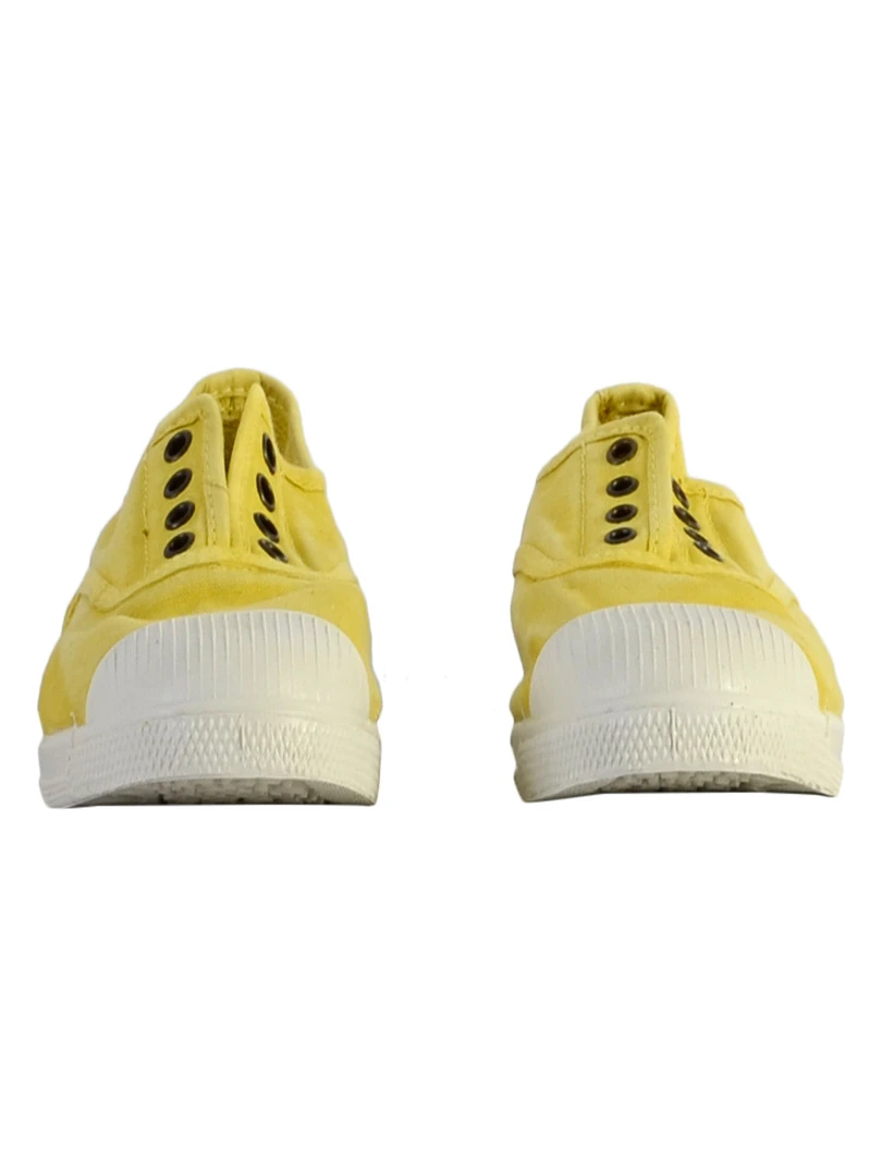 Tennis enfant à lacet  Natural World   Jaune