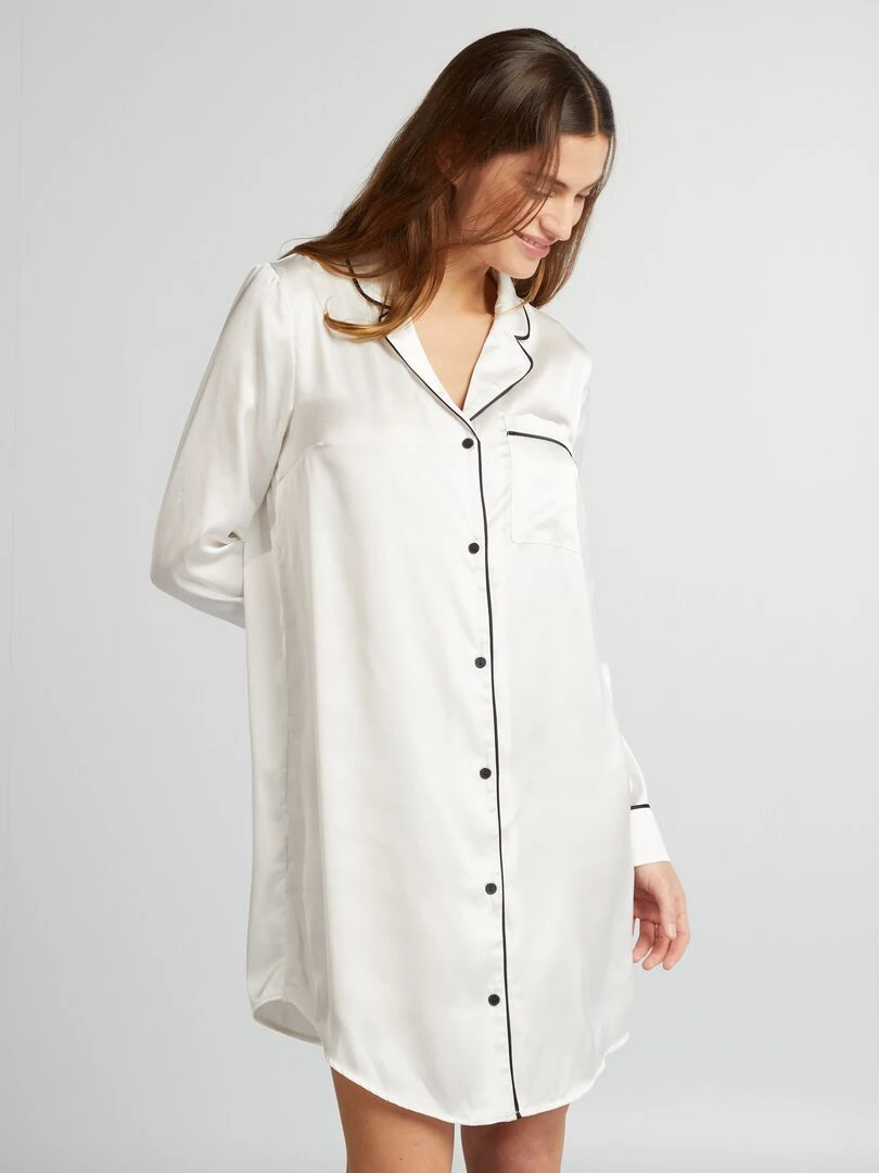 Chemise de nuit   blanc
