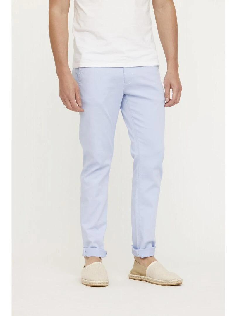 Lee Cooper Pantalon coton slim NEILS Bleu gris