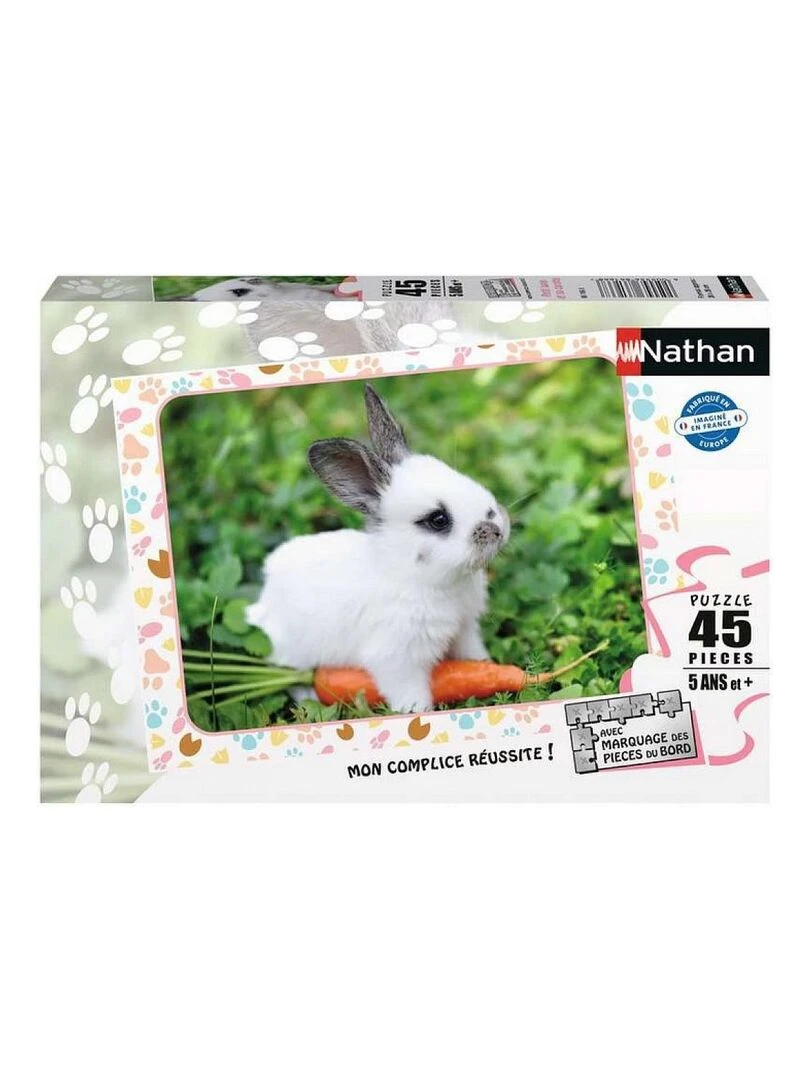 puzzle 45p lapin et sa carotte N/A