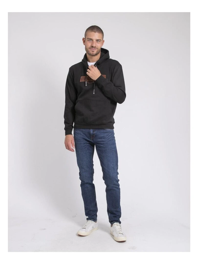Sweat capuche WEYBURN   Noir