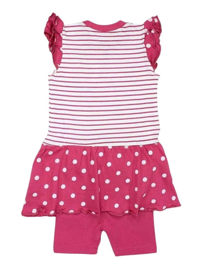 Disney Ensemble T shirt legging bébé fille Imprimé Minnie Rose