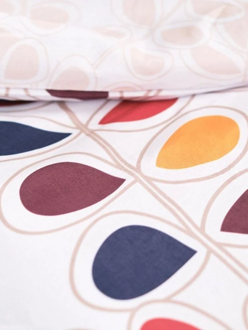 Housse de couette Sunshine 11.35 + taie(s) 100% coton 57 fils Blanc