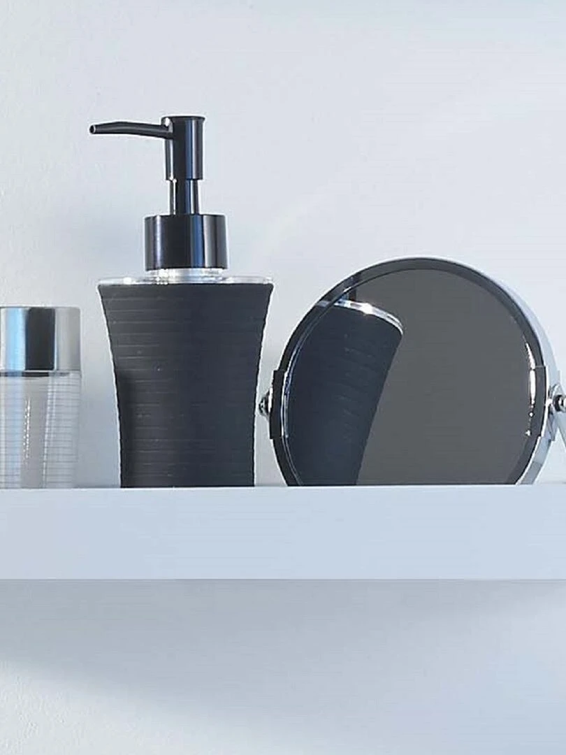 Guy Levasseur Miroir en acier inoxydable Gris