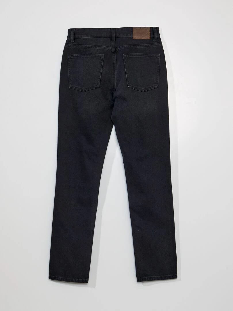 Jean droit L32 GRIS