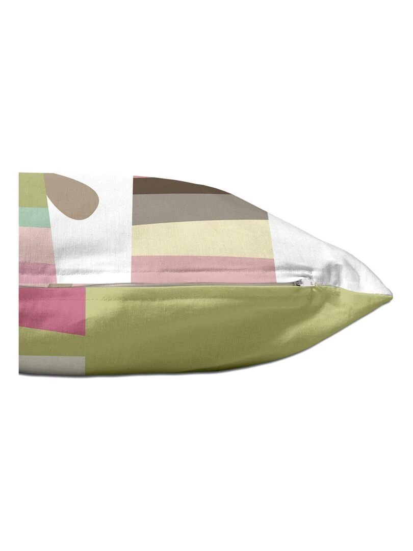 Housse de coussin Rabbit family "Happyfriday"   Blanc