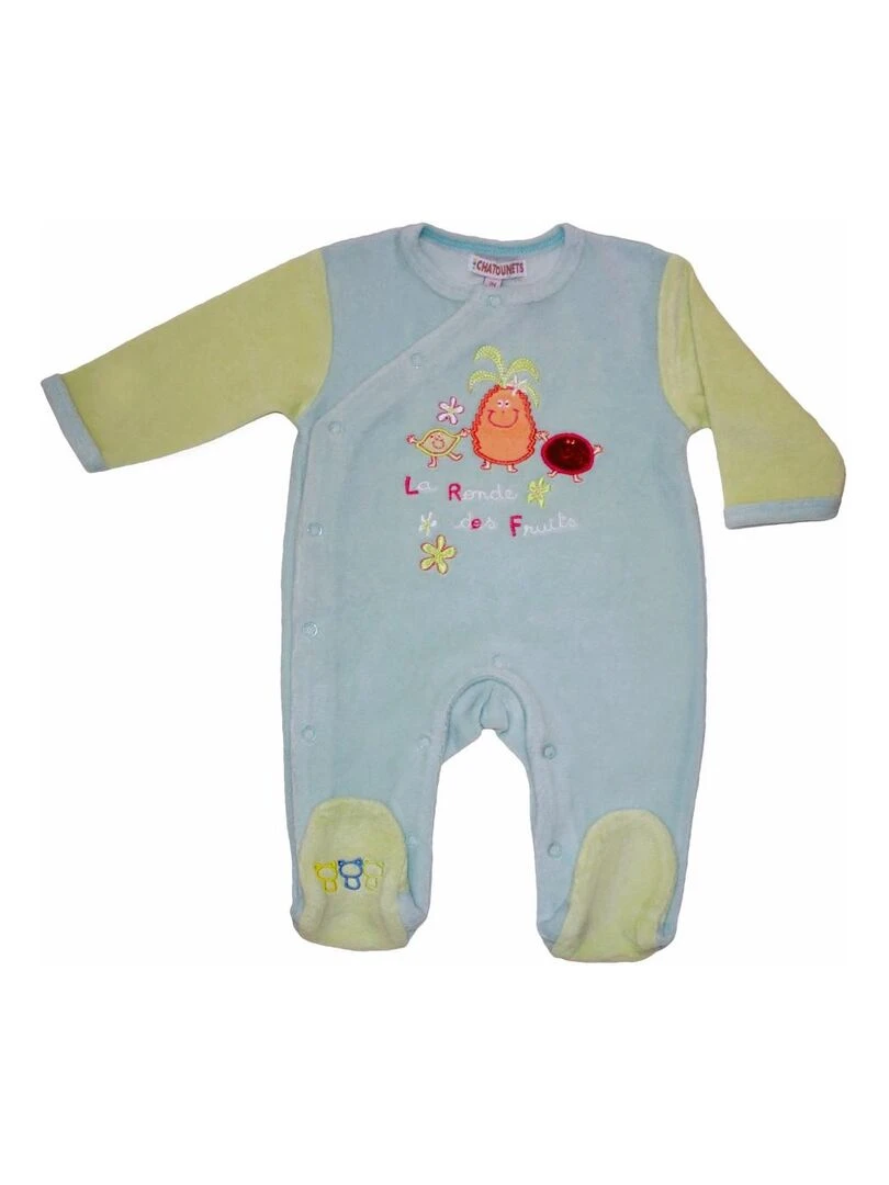 Turbulette TOG 2 en velours avec pieds retroussables Elena   Rose