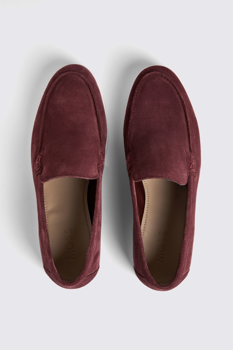 Lewisham Dusty Pink Suede Casual Loafers Buy Online at Moss