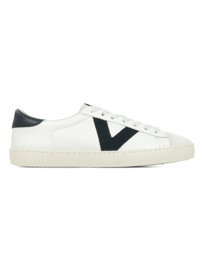 Baskets Victoria Berlin Piel Contraste Blanc