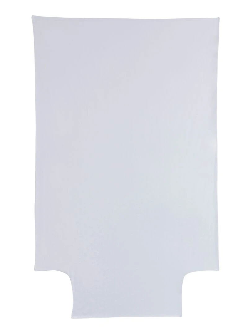 Housse de couette Coton Bio 57 fils 'P'tit Basile' Gris perle