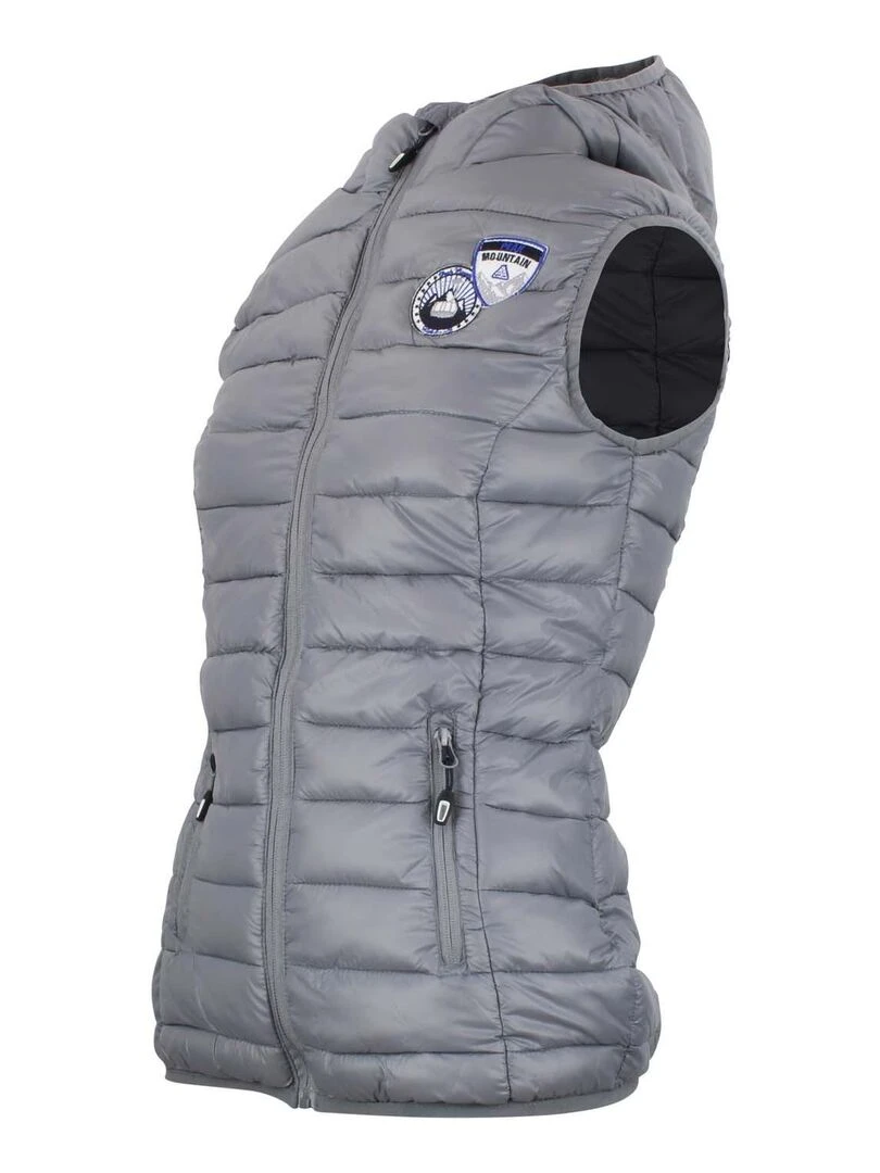 Doudoune fine sans manches femme ARCORD   Gris