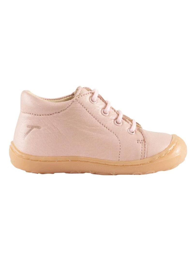 Chaussures premiers pas cuir Primmy Rose