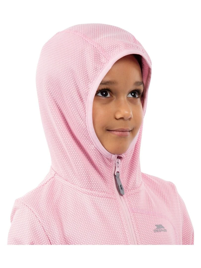 Trespass   Veste polaire WONDERFUL   Rose pâle