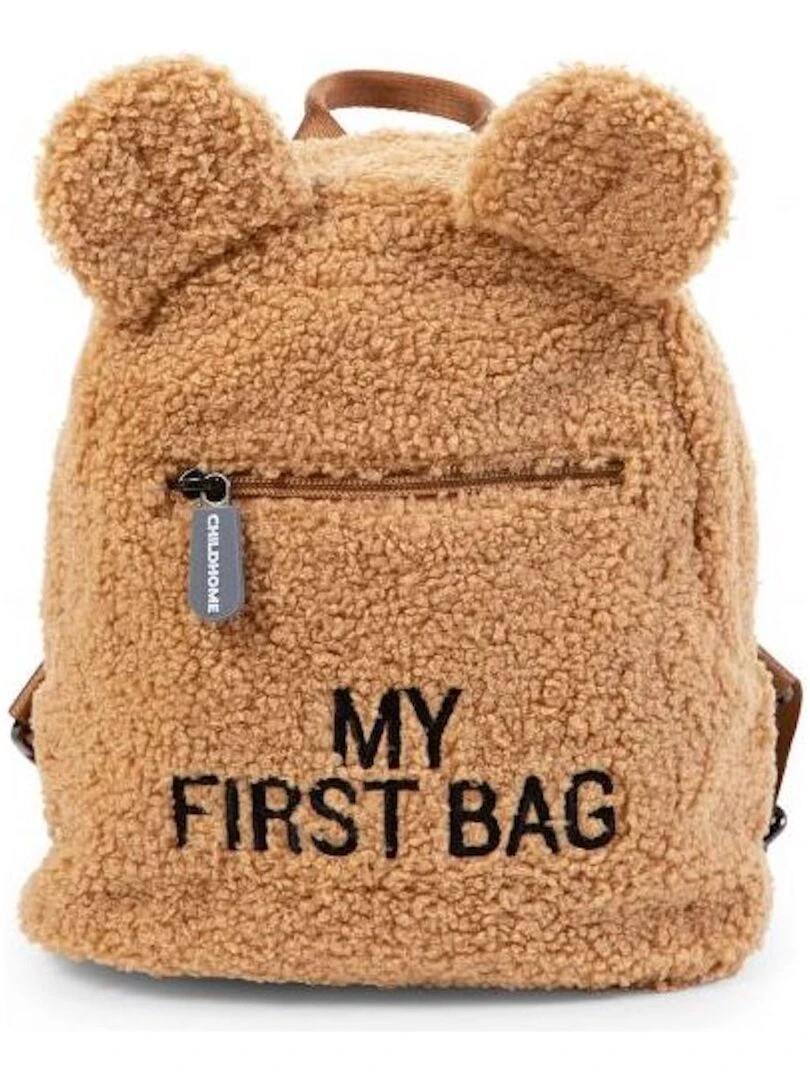 Sac à dos bébé My first bag Teddy beige (24 cm) Beige