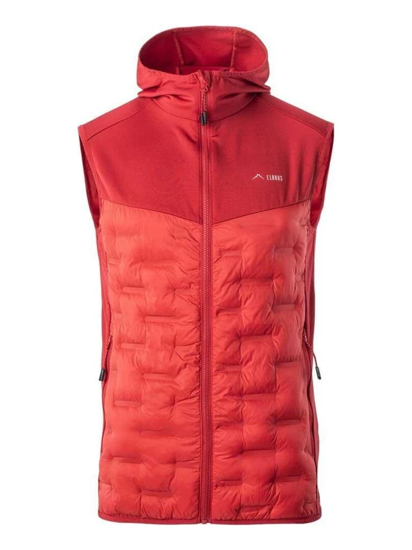 Elbrus Veste sans manches EMIN Rouge cachemire