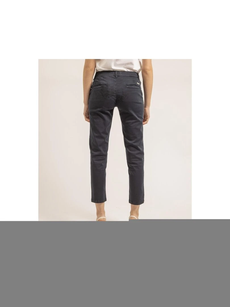 Pantalon chino slim EILYN Bleu marine