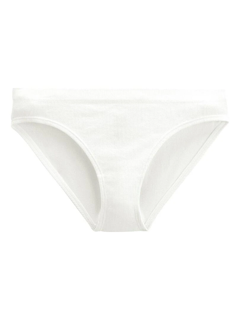 Lot de 2 culottes fille écru et bleu marine Saeva   Bleu