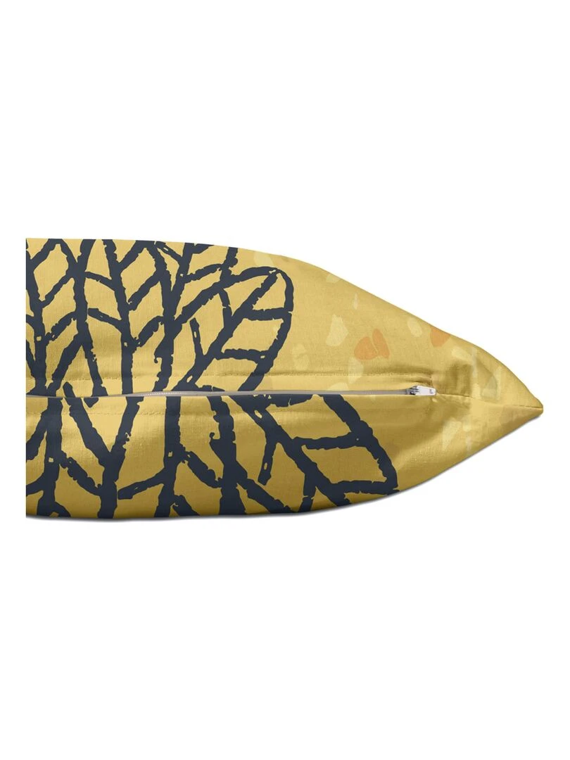 Housse de coussin Dino friends "Happyfriday"   Blanc