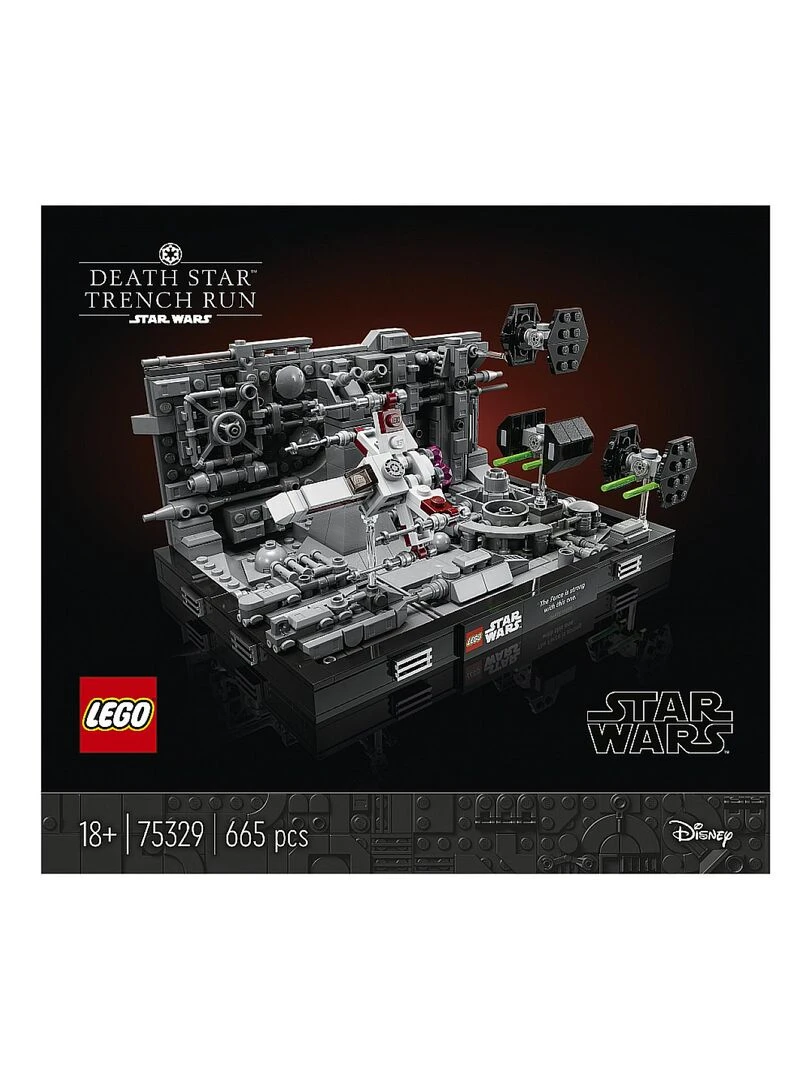 75329 Diorama De La Poursuite Dans Les Tranchées De Létoile De La Mort ® Star Wars N/A