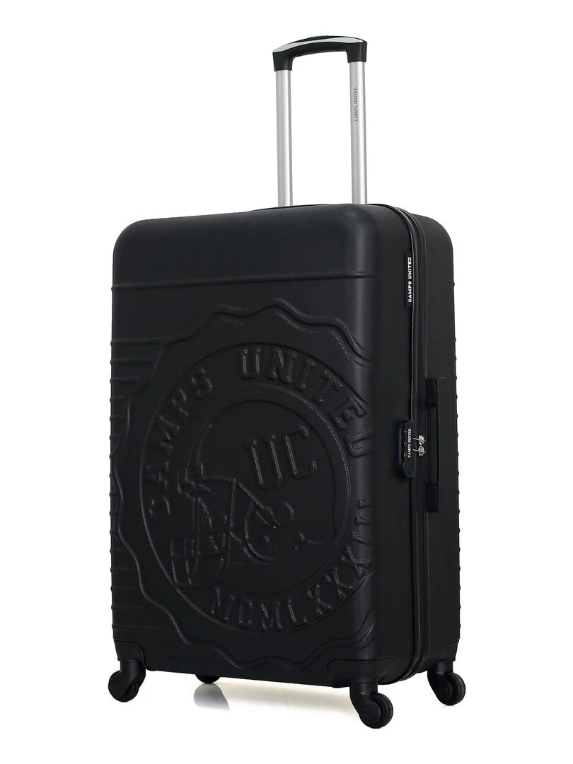 CAMPS UNITED VALISE GRAND FORMAT ABS CAMBRIDGE 4 ROUES 75 CM Noir